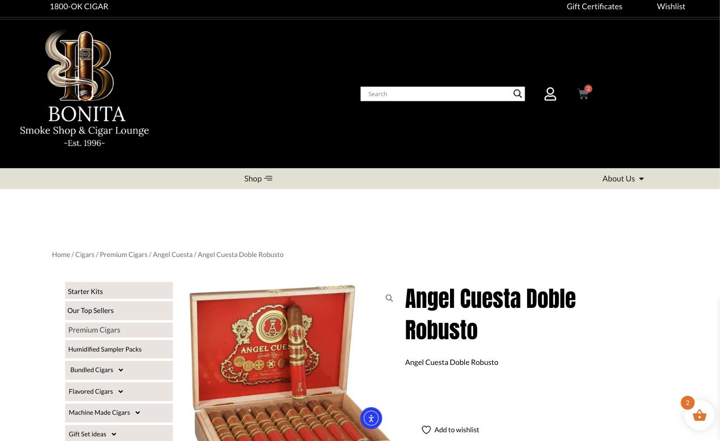 A WooCommerce product page with the full breadcrumb chain migrated from BigCommerce.